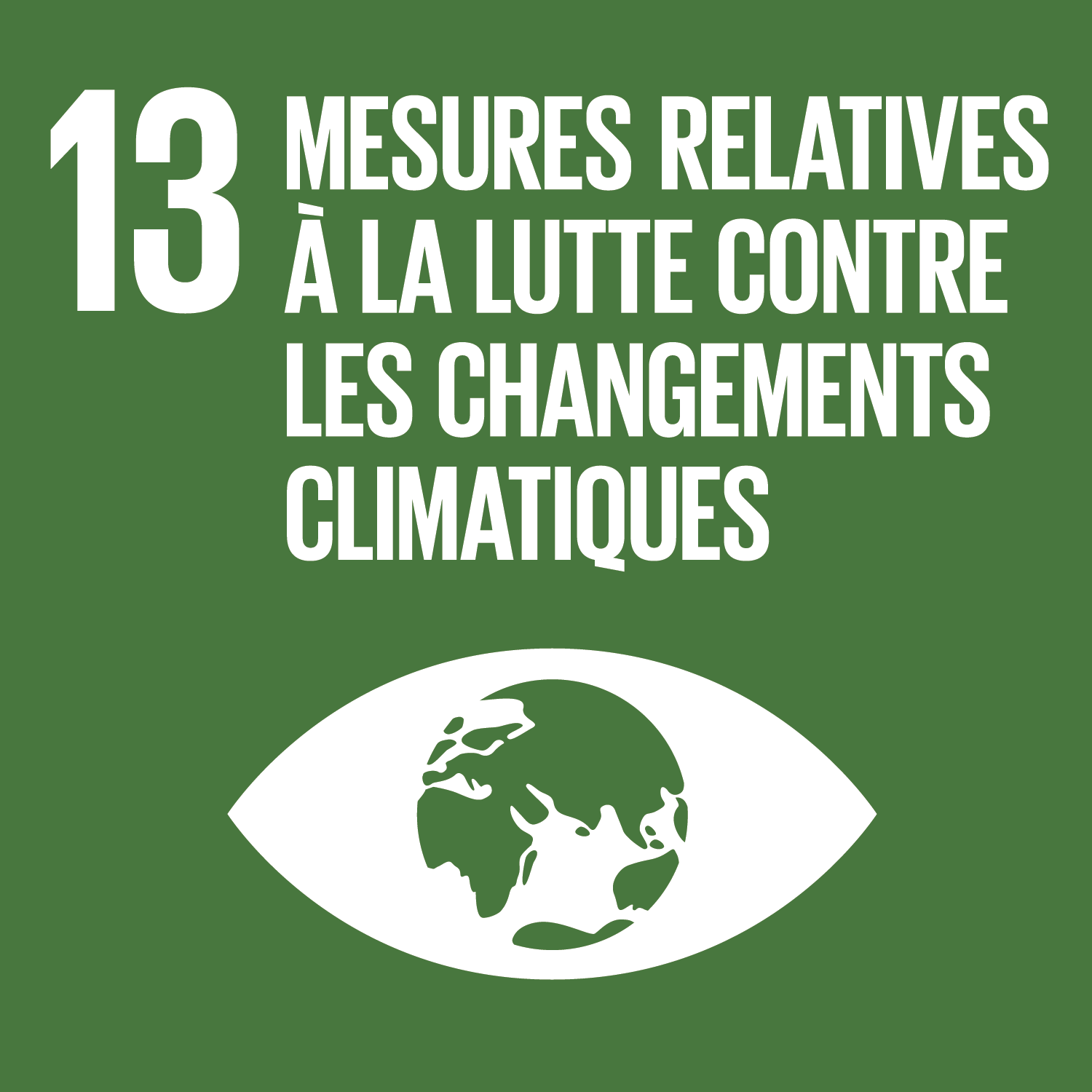 ONU Objectif 13 : Mesures relatives à la lutte contre les changements climatiques